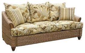 Wicker Sleeper Sofas Furniture Leather Sleeper Sofa Living Room Sofa