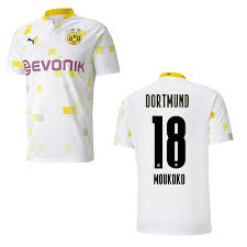 Ob könner oder anfänger, es gibt für jeden den richtigen kurs. Bvb Borussia Dortmund Trikot 3rd Kinder 2020 2021 Moukoko 18 Sportiger De