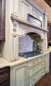 Crown Molding Cabinets Cabinetry Kitchen Custom Elegant Painted Hood Pull Out Spice Custom Kitchen Cabinets Kitchen Cabinets Beautiful Kitchen Cabinets