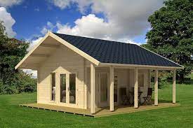 Live Simply In One Of The 12 Best Tiny Houses You Can Buy On Amazon Tiny House Kits Backyard Guest Houses Diy Cabin
