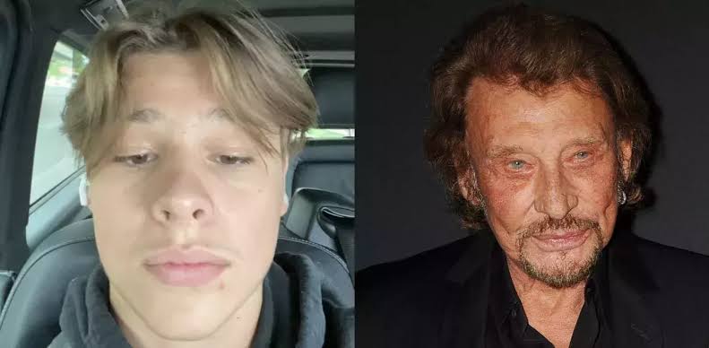 Johnny Hallyday : son petit-fils Cameron Smet se dévoile sur TikTok, il est  le sosie de son grand-père jeune | Ohmymag