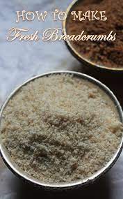 Homemade Breadcrumbs Recipe How To Make Fresh Dry Bread Crumbs At Home Yummy Tummy Homemade Bread Crumbs Recipe Homemade Bread Crumbs Dry Bread Crumbs