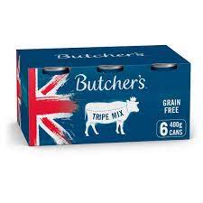 Butchers Tripe Grain Free Dog Food 2400g Tesco Groceries