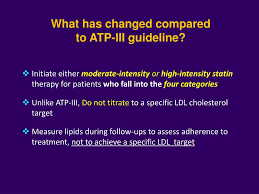 ppt the position of statins in the new guideline