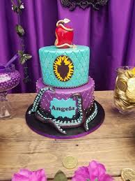 See more ideas about descendants cake, descendants party, descendants party ideas birthdays. Descendants 2 Birthday Party Ideas Photo 2 Of 6 Catch My Party Descendants Cake Descendants Party Birthday Party Cake