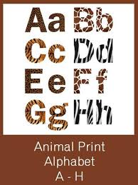 This animal activity uses magnetic letters with our animal . Animal Print Party Animal Print Classroom Animal Print