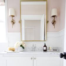 Pottery barn kensington pivot mirror. Kensington Pivot Rectangular Wall Mirror Pottery Barn Bathroom Design By Laura Design Co Pottery Barn Bathroom Bathroom Wallpaper Green Bathroom