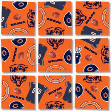 When fully assembled recommended for ages 12 and up pieces made of lightweight, high quality cardboard more Chicago Bears Nfl 9 Pieces Scramble Squares Puzzle Warehouse