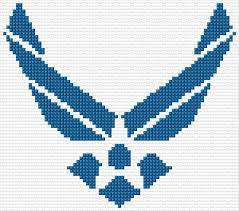 Counted cross stitches in a design are a very complex form of embroidery because in this you have to complete a certain design in a particular count stencils that are used to make counted cross stitch patterns are a tad difficult to handle especially when you have a specific limit on your stitch count. Ann Logan 10 Free Patterns Online Usa Air Force 3413