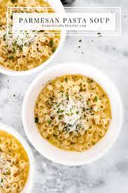 Parmesan Pasta Soup Recipe In 2021 Vegetarian Soup Recipes Vegetarian Recipes Soup Recipes