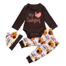 Celebrating a holiday with your baby for the first time brings parents this renewed joy for halloween, thanksgiving, or christmas that they probably haven't felt in years. My First Thanksgiving Bodysuit Baby 1st Thanksgiving Outfit Turkey Face Shirt Turkey Day Girls Clothing Clothing Valresa Com