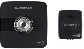 Myq Garage Opener Opens Garage Door With Smartphone Garage Door Controller Smart Garage Door Opener Myq