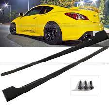 Designed in cad, the kits have excellent fitment. Remix Custom For 2010 2014 Hyundai Genesis 2dr Coupe Pu Add On Side Body Skirt Kit Buy Online In United Arab Emirates At Desertcart 7057778