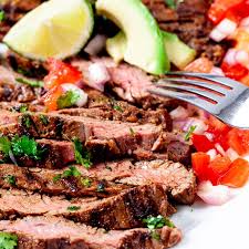 Combine orange juice, lime juice, garlic, cilantro, salt, cumin, oregano and crushed red pepper in a large ziplock bag. Carne Asada The Secret To Tenderness Chew Out Loud