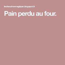 Epingle Sur Recettes