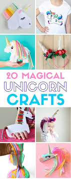 20 Easy Magical Unicorn Crafts The Crafty Blog Stalker Unicorn Crafts Crafts For Teens Crafts For Kids