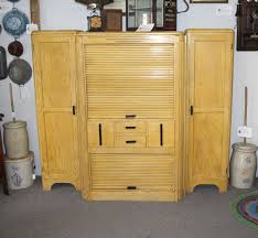 Rta kitchen cabinets are real cabinets, similar to the cabinets that you would buy from a local supplier or home center. Bargain John S Antiques Antique Kitchen Cabinet With Matching Chimney Closets Made By Napanee 1930 40 S Bargain John S Antiques