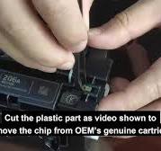 Replace original chip HP207AX HP216AX