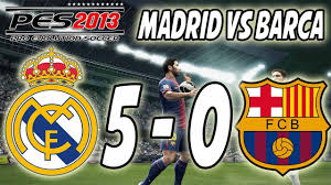 Home uefa champions league real madrid vs chelsea highlights & full match 27 april 2021. Pes 2013 Real Madrid Vs Barcelona 5 0 Youtube