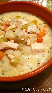 Creamy Chicken Potato Soup Chicken Potatoes Recipes Chicken Potato Soup