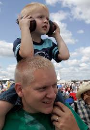 Blue skies bring record crowd to AirFest