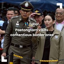Thenationthailand | Thai Prime Minister Paetongtarn Shinawatra on Wednesday  visited Surin province to show support for the military amid rising  tensions with... | Instagram