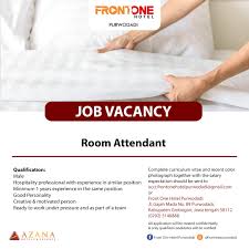 Maybe you would like to learn more about one of these? Lowongan Room Attendant Di Hotel