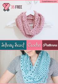 You can use any stitch pattern you like until your piece. 35 Free Infinity Scarf Crochet Patterns Guide Patterns