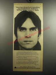 1975 Eric Andersen Be True to You Album Ad