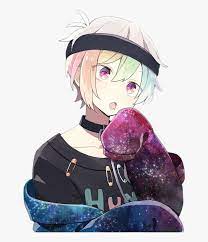 Check spelling or type a new query. Anime Manga Art Fanart Boy Cute Hot Kawaii Cute Anime Boy With Rainbow Hair Hd Png Download Kindpng