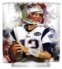 Tom Brady New England Patriots Shower Curtain Tom Brady News New England Patriots Tom Brady