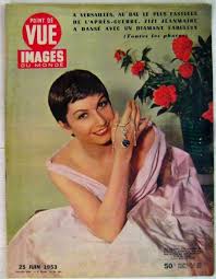 Pour les articles homonymes, voir point de vue. Zizi Jeanmaire Point De Vue Magazine 25 June 1953 Cover Photo France