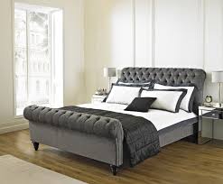 4ft6 standard double bed frame solid wooden pine fits double mattress 190x135 cm. Stanhope Chesterfield Bed Sleigh Chesterfield Beds Foam Mattress Bed Frame Upholstered Bed Frame Headboard Designs