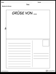 In deutschland ist das zu groß für eine postkarte). Erstellen Sie Ein Brief Oder Postkartenprojekt Ela Projektideen
