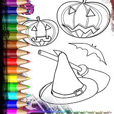 Halloween Walpurgisnacht Ausmalbilder Babyduda Malbuch
