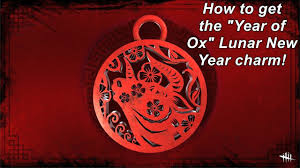 I play on ps4 and laptop. Dead By Daylight The Lunar Ox Gilded Stampede Year Of The Ox Lunar New Year Event Charm Drop Code Youtube