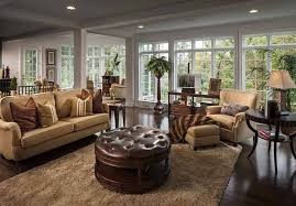 Coffee table with ottoman seating. 26 Stunning And Versatile Living Room Ottoman Ideas Home Stratosphere