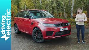Range Rover Sport P400e Review Drivingelectric Youtube
