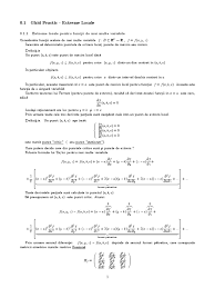 Se calculeaza derivata functiei si se rezolva ecuatia atasata acesteia: Ghid Practic04 Extreme Locale