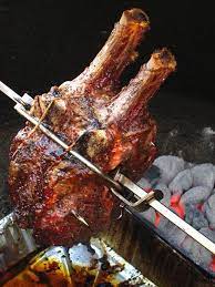 Rotisserie Beef Prime Rib Roast Dad Cooks Dinner Rib Roast Prime Rib Recipe Prime Rib Rotisserie