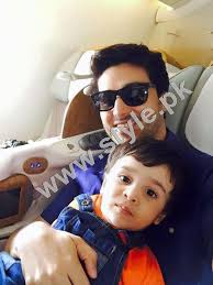 Taking to instagram on saturday, aiman shared the picture with a simple caption that melted everyone's hearts. Pictures Of Ahsan Khan With His Son In Uae