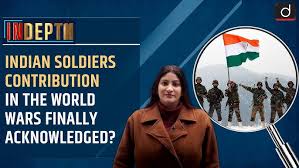 Indian soldiers contribution in the ...
