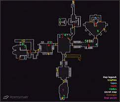 Batman Arkham Asylum Caves Map