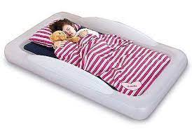The Inflatable Toddler Bed That Just Might Get Us All A Better Night S Sleep Cool Mom Picks Inflatable Toddler Bed Toddler Travel Bed Toddler Travel