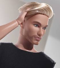 Barbie with blond hair and cornrows sparks controversy. Buy Barbie Signature Looks Ken Doll Blonde With Facial Hair Fully Posable Fashion Doll Wearing Black T Shirt Vinyl Pants Gift For Collectors Online In Turkey B08hg3bptt