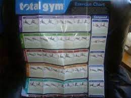 total gym exercise wall chart poster 21 50 picclick