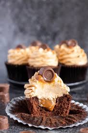 Rolo Caramel Cupcakes Recipe Minela Bakes Recipe Caramel Cupcakes Recipes Cake Recipes Baking