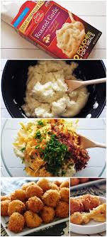 Loaded Cheesy Mashed Potato Balls Recipe Food Cheesy Mashed Potato Balls Recipes