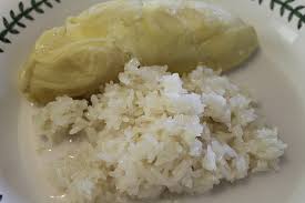 Alhamdulillah, ia menjadi dengan sedap dan kata hubby itu adalah sihat. Pulut Durian Azie Kitchen