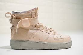 Women Nike Sf Af1 Mid Orange Quartz Light Pink